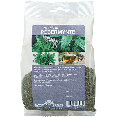Pebermynte fint skåret fra Natur-Drogeriet