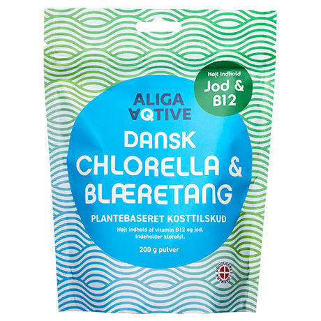 Dansk Chlorella & Blæretang fra ALIGA AQTIVE