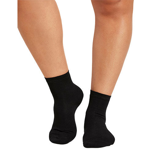 Women´s Everyday Ankle Socks sort str. 36-40 fra Boody