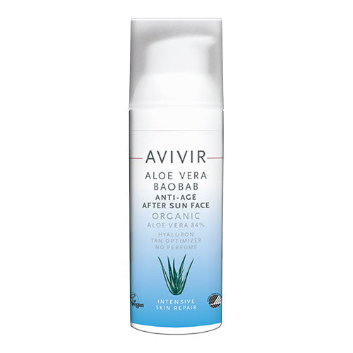 AVIVIR Aloe Vera Baobab Anti-Age After Sun Face fra Avivir