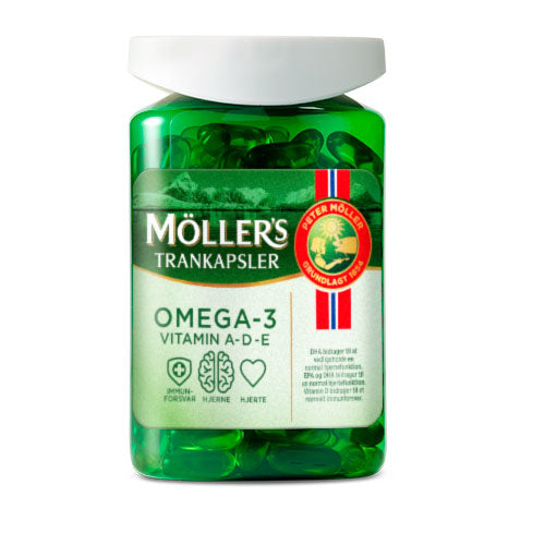 Møllers Tran kapsler fra Möller's Tran