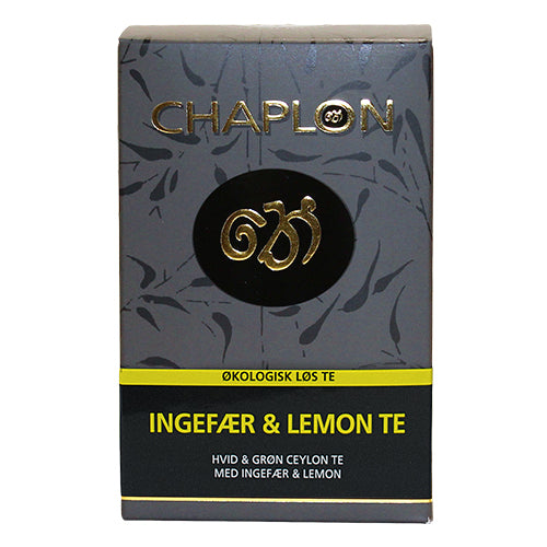 Ingefær & Lemon te, Refill 100 g i æske Ø fra Chaplon