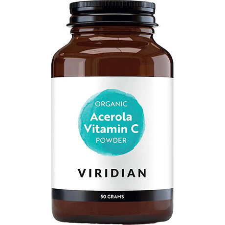 Acerola Vitamin C pulver Ø fra Viridian Nutrition