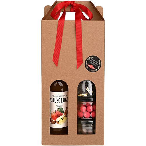 Gaveæske m. Dragée Hasselnødder & Æblegløgg Ø