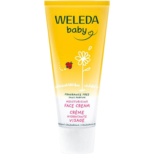Calendula Moisturising Face Cream Fragrance Free fra Weleda