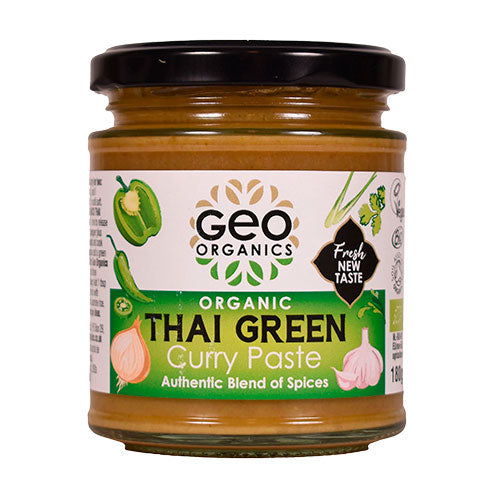 Karry paste grøn Thai Ø fra Geo ORGANIC