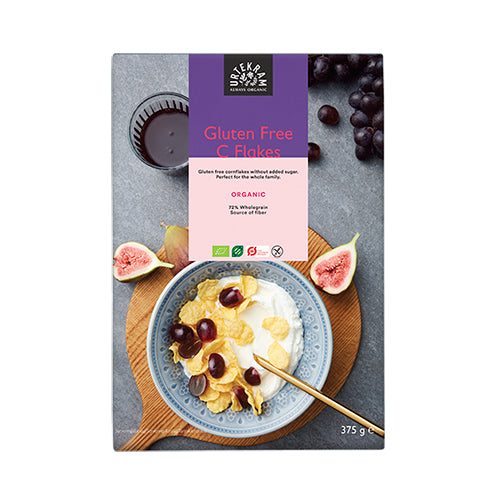 Cornflakes C flakes Ø fra Urtekram