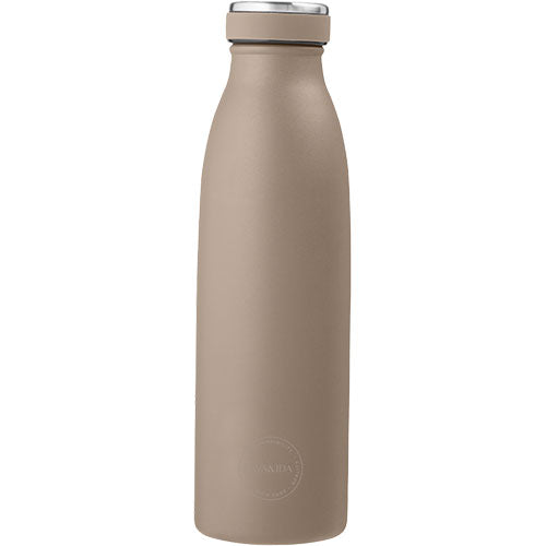 Drinking Bottle 500ml Dusty Brown fra AYA&IDA