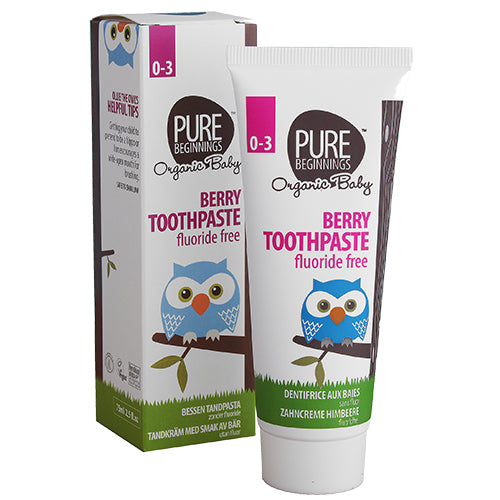 Berry toothpaste 0-3 år fra Pure Beginnings