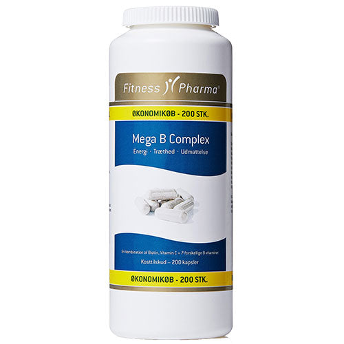 Mega B Complex Fitness Pharma fra Fitness Pharma