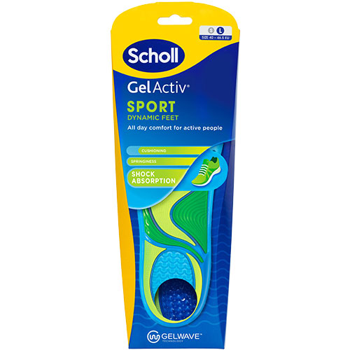 Scholl Gel Activ Insole Sport (L) fra Scholl