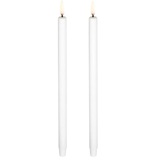 LED mini Kronelys, Smooth, 2-pack, 1,3x25 cm fra Uyuni lighting