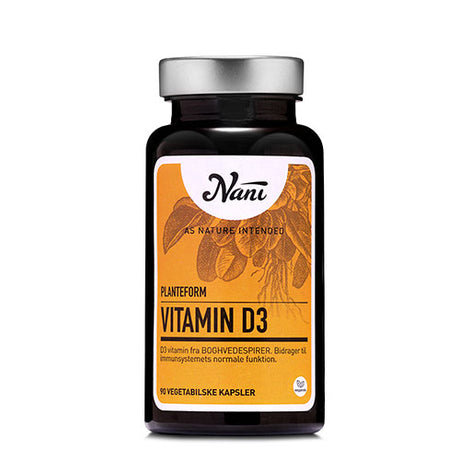 Vitamin D3 på planteform fra Nani