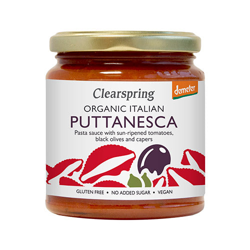 Pasta sauce Puttanesca Ø Demeter fra Clearspring