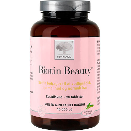 New Nordic Biotin Beauty | 90 tabletter fra New Nordic