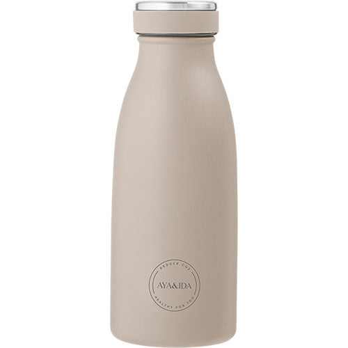 Drinking Bottle 350ml Cream Beige fra AYA&IDA