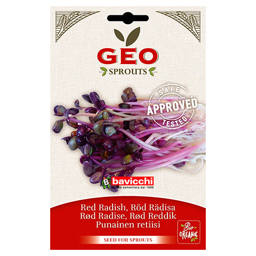 Radisefrø rød til spiring Ø fra GEO