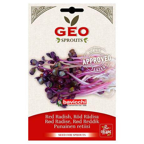 Radisefrø rød til spiring Ø fra GEO