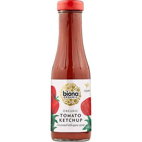 Ketchup sødet m. agave Ø fra Biona Organic