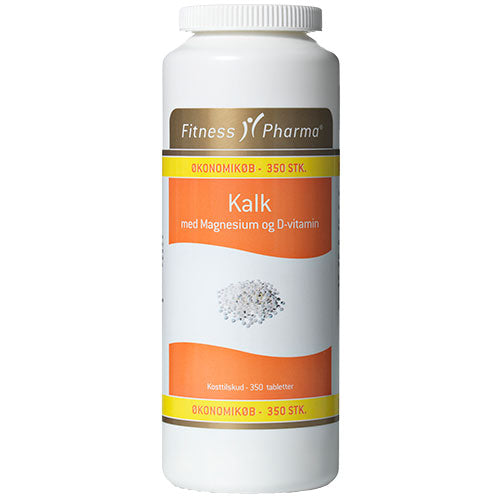 Kalk m. magnesium og fra Fitness Pharma