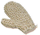 Sisal-massagehandske fra Croll & Denecke