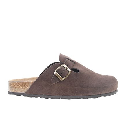 BioStep lukket læder sandal - Brown 36