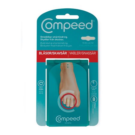 Compeed vabel plaster ml. tæer