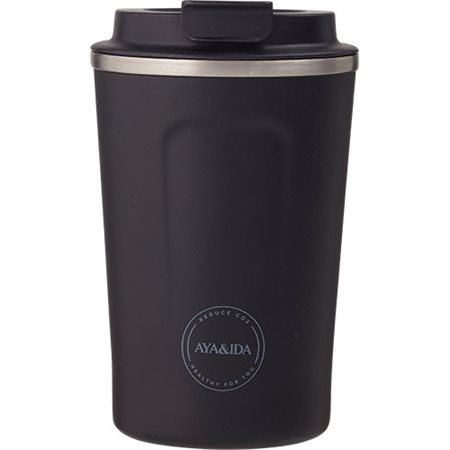 CUP2GO Matte Black 380 ml.