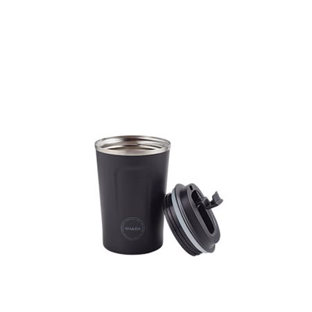 CUP2GO Matte Black 380 ml.