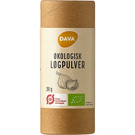 DAVA øko løgpulver Ø