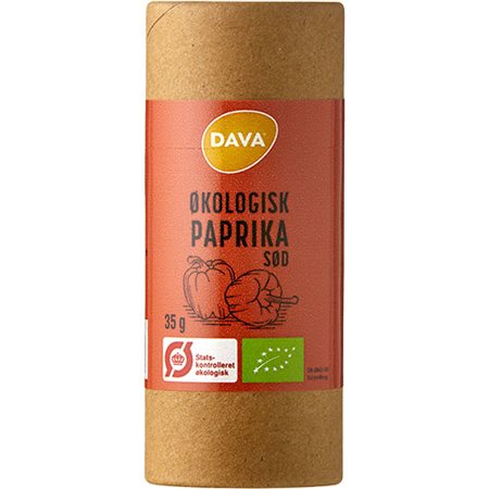 DAVA øko paprika, sød Ø