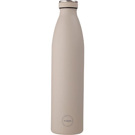 Drinking Bottle 1000ml Cream Beige