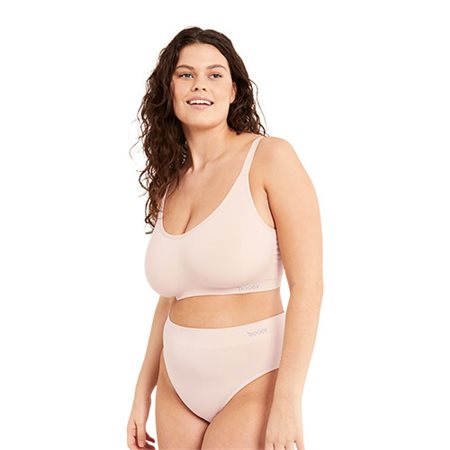 Full Bust Wireless Bra Nude str. 2XL