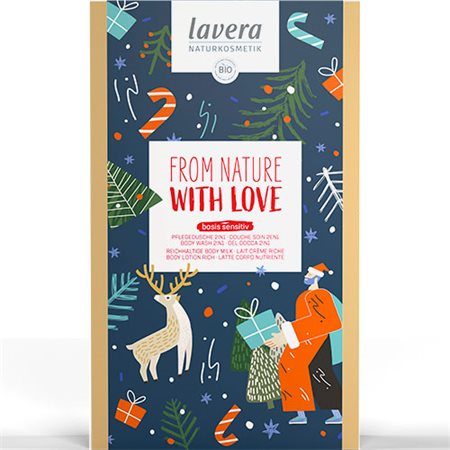 Gift Set From Nature with Love - værdi 139,90 kr. Body Wash 2in1 250 ml + Body Lotion 250 ml