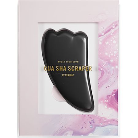 Gua Sha Sten - Black Obsidian