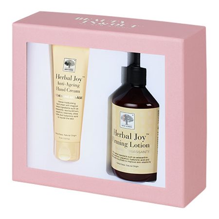 Herbal Joy Gaveæske Værdi kr. 388,-  Herbal Joy Hand Cream 75 ml+ Firming Lotion 250 ml