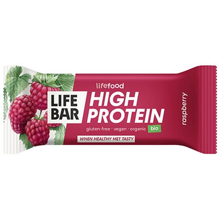 LifeBar Proteinbar Hindbær Ø