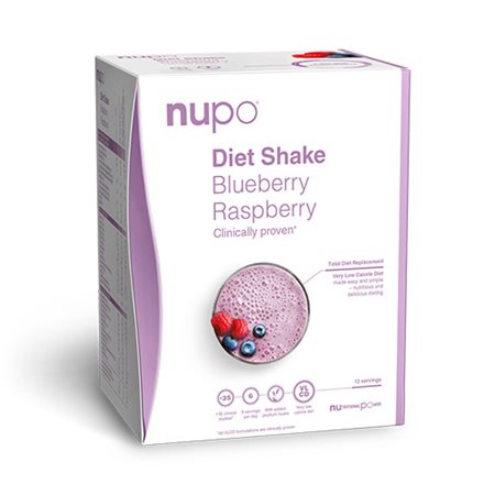 Nupo Diet Shake Blueberry Raspberry