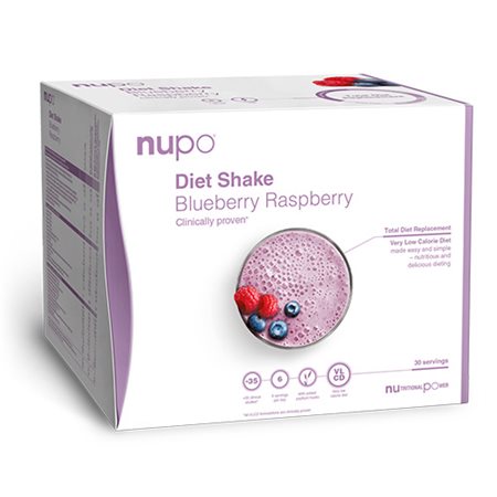 Nupo Diet Shake Valuepack Blueberry Raspberry