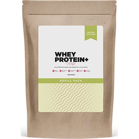 Refill Pack Whey Protein+ Vaniljesmag