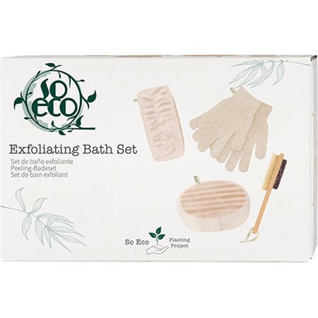 So Eco Exfoliating Bath Set - værdi 235,-