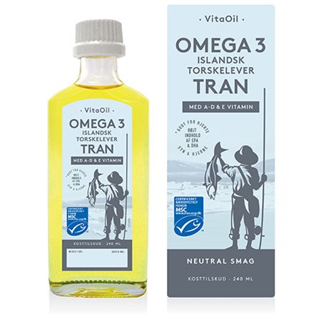 VitaOil Islandsk Omega 3 Tran