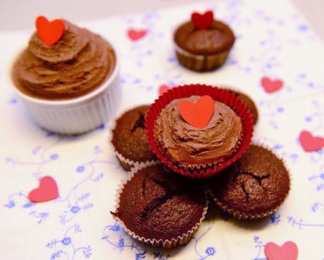 Syndige chokolade-muffins