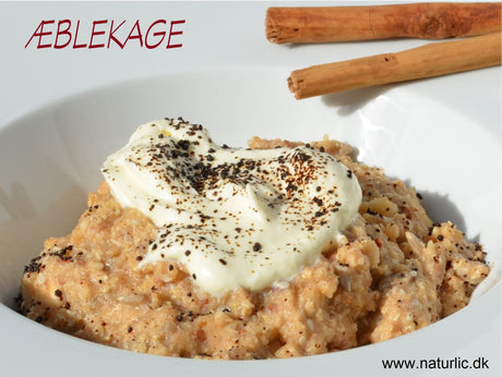 Gammeldags æblekage eller grød