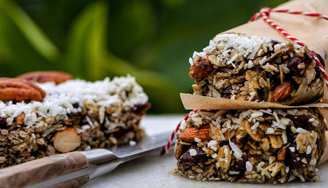 Nyborggaards crunchy hampeproteinbars