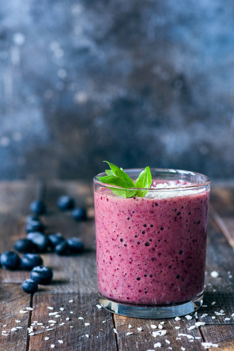 Blåbærsmoothie