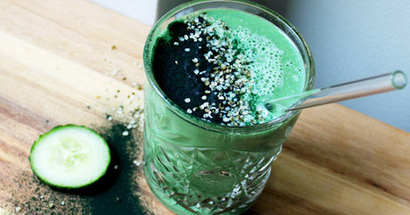 Frisk spirulina smoothie