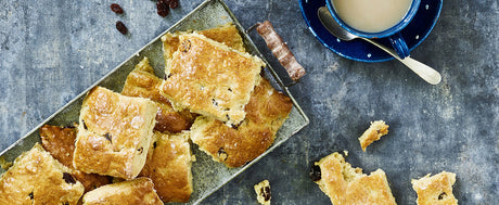 Saftige rosinscones