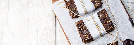 Raw brownie bar