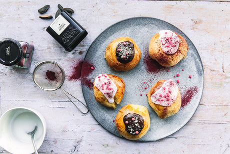 Fastelavnsboller med tonka bønne creme